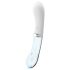 Vibrador LED You2toys Liaison - Silicone e Vidro (Transparente-Branco)