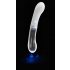 Vibrador LED You2toys Liaison - Silicone e Vidro (Transparente-Branco)