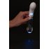 Vibrador LED You2toys Liaison - Silicone e Vidro (Transparente-Branco)