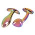 ANOS Metal Rainbow - Conjunto de plugs anais metálicos (2 peças)
