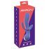 AWAQ.U 1 - vibrador roxo com 3 ramos recarregável