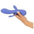 AWAQ.U 1 - vibrador roxo com 3 ramos recarregável