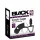 Black Velvets - jaula peniana de silicone com plug anal (preto)