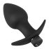 Black Velvet - Kit Anal Vibrador Rec. c/ 3 Peças (Preto)