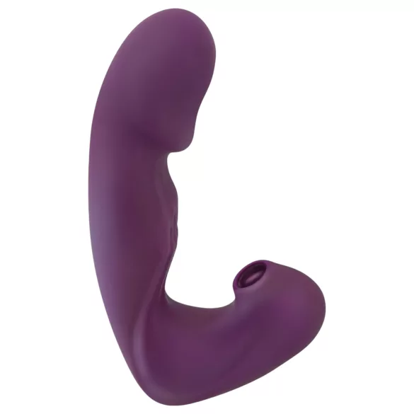 Javida - vibrador estimulador de clitóris 4 em 1 - silicone roxo