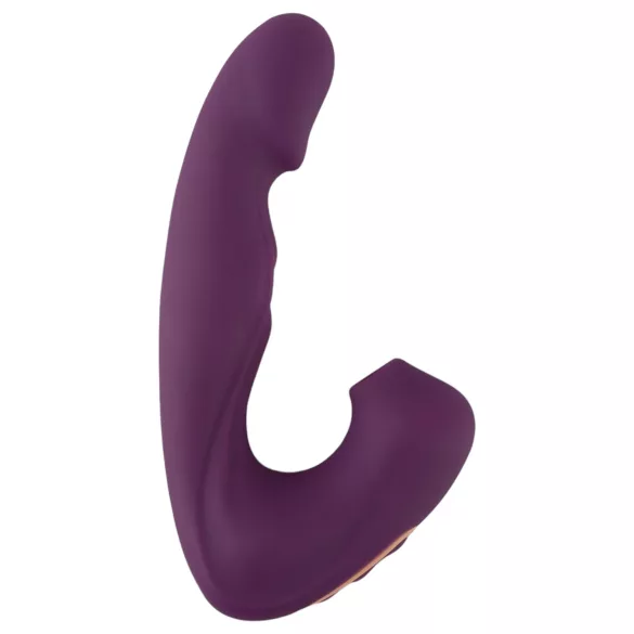Javida - vibrador estimulador de clitóris 4 em 1 - silicone roxo