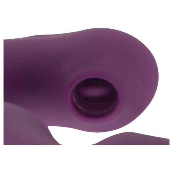 Javida - vibrador estimulador de clitóris 4 em 1 - silicone roxo