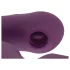 Javida - vibrador estimulador de clitóris 4 em 1 - silicone roxo