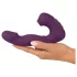 Javida - vibrador estimulador de clitóris 4 em 1 - silicone roxo