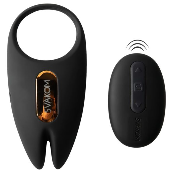 Svakom Winni 2 - Anel Peniano Inteligente com Vibração e Controle Remoto (Preto)