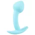 Cuties - plug anal pequeno - silicone - azul 2,6cm