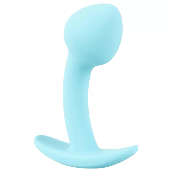 Cuties - plug anal pequeno - silicone - azul 2,6cm