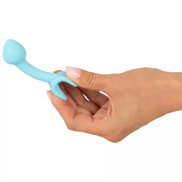 Cuties - plug anal pequeno - silicone - azul 2,6cm