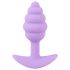 Pequeno Prazer: Plug Anal em Silicone Roxo (2,8cm)