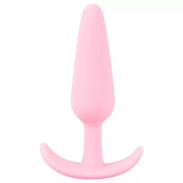 Cuties - plug anal pequeno - silicone - rosa 2,1cm