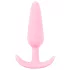 Cuties - plug anal pequeno - silicone - rosa 2,1cm