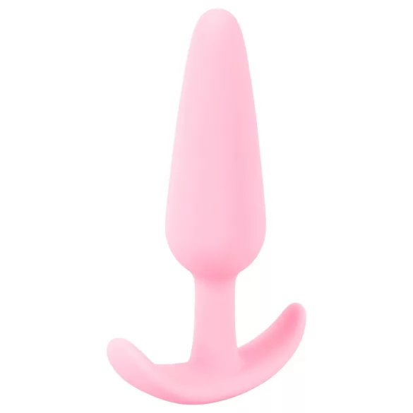 Cuties - plug anal pequeno - silicone - rosa 2,1cm