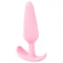 Cuties - plug anal pequeno - silicone - rosa 2,1cm