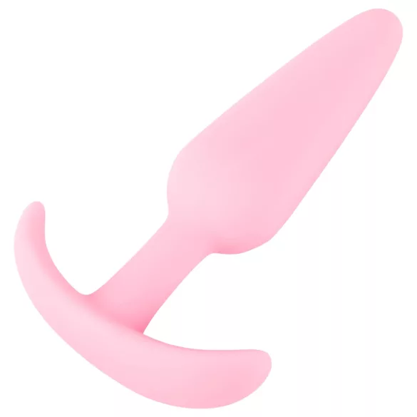 Cuties - plug anal pequeno - silicone - rosa 2,1cm