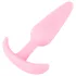 Cuties - plug anal pequeno - silicone - rosa 2,1cm