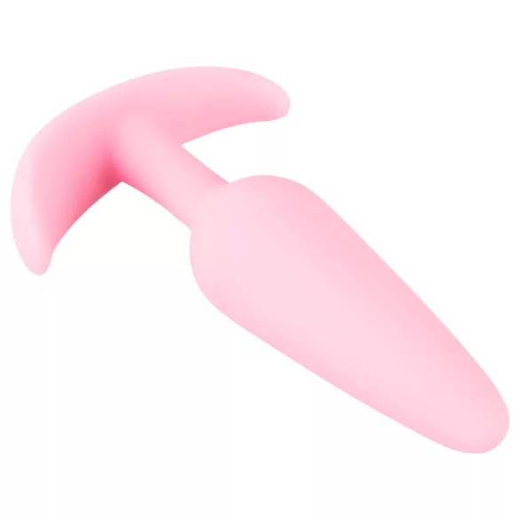 Cuties - plug anal pequeno - silicone - rosa 2,1cm