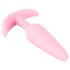 Plug Anal Mini Cuties - Silicone Rosa