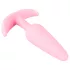 Cuties - plug anal pequeno - silicone - rosa 2,1cm