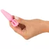 Cuties - plug anal pequeno - silicone - rosa 2,1cm