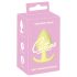Plugue Anal Mini Cuties - Silicone Amarelo (3,1cm)