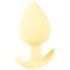 Plugue Anal Mini Cuties - Silicone Amarelo (3,1cm)