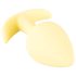 Plugue Anal Mini Cuties - Silicone Amarelo (3,1cm)