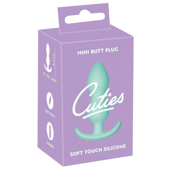 Cuties Mini Plugue Anal - Silicone Menta (2,3cm)