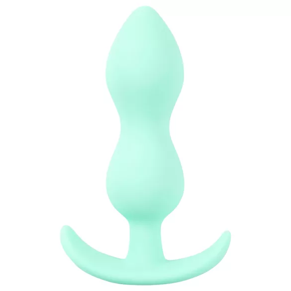Cuties - plug anal pequeno - silicone - verde menta 2,3cm