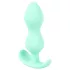 Cuties - plug anal pequeno - silicone - verde menta 2,3cm