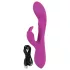 Javida Thumping Rabbit - vibrador rabbit 3 motores clitóris - silicone lilás