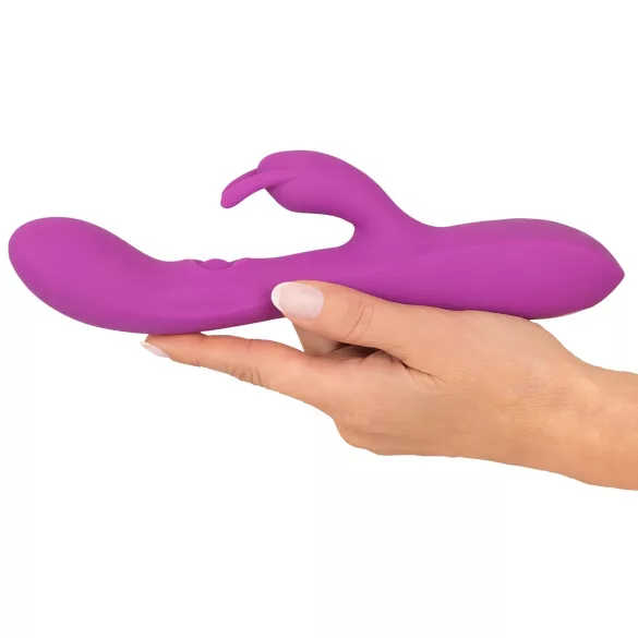 Javida Thumping Rabbit - vibrador rabbit 3 motores clitóris - silicone lilás