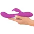 Javida Thumping Rabbit - vibrador rabbit 3 motores clitóris - silicone lilás