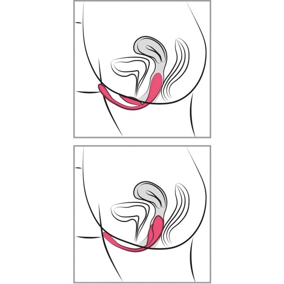 SMILE - Ovo vibratório sem fio recarregável (rosa)