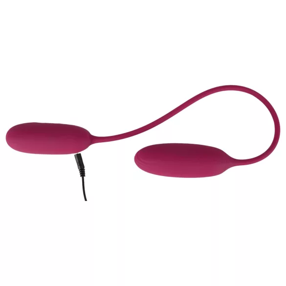 Smile Love Egg Duo - vibrador bullet duplo para anal e vaginal