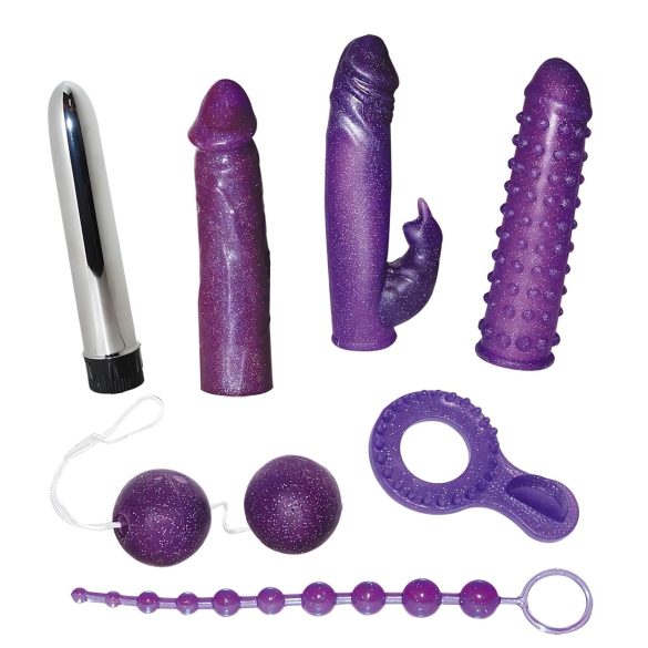 You2Toys - Conjunto Vibratório com Glitter (7 Peças)