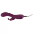 Smile - vibrador rabbit 3 motores recarregável com estimulador clitóris - lilás