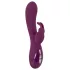 Smile - vibrador rabbit 3 motores recarregável com estimulador clitóris - lilás