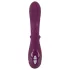 Smile - vibrador rabbit 3 motores recarregável com estimulador clitóris - lilás
