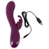 Smile - vibrador rabbit 3 motores recarregável com estimulador clitóris - lilás