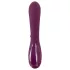 Smile - vibrador rabbit 3 motores recarregável com estimulador clitóris - lilás