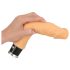 Vibrador Realista Nature Skin - Bege (23cm)