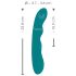 SMILE - Vibrador recarregável e à prova d'água para Ponto G (verde)