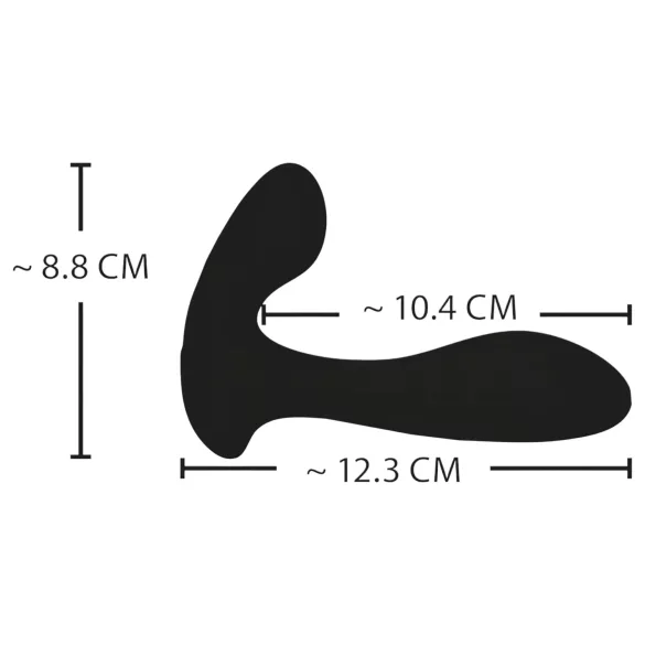 XOUXOU - vibrador wearable ponto G e próstata - eletroestimulação - preto