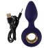 SMILE - Vibrador anal recarregável (roxo)