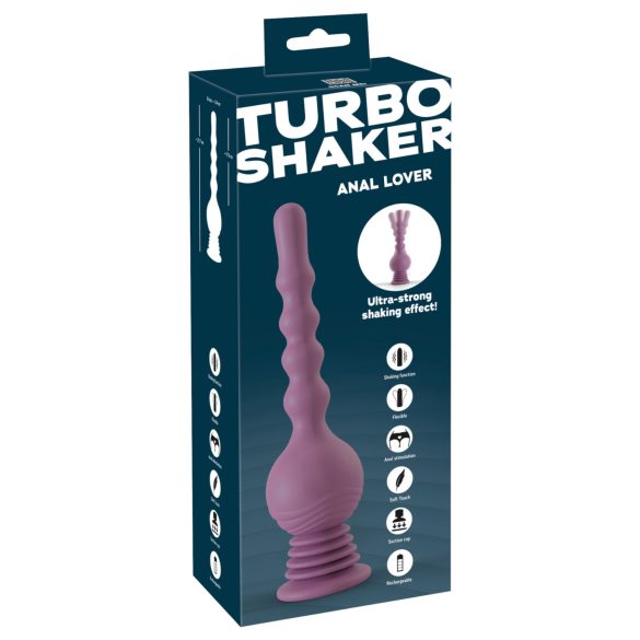 You2Toys Turbo Shaker - Vibrador Anal (Roxo)